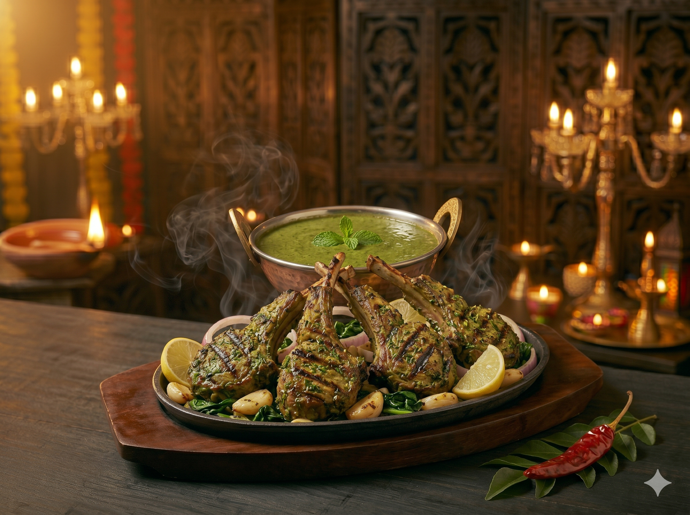 IR Chef Special Lamb Chops — Inti Ruchulu Prosper Texas USA